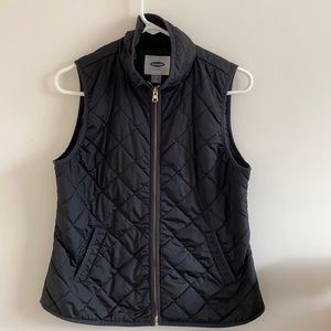 💖 Black Old Navy Winter Vest | Size S